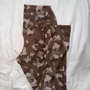 Balance Athletica Brown Camo Leggings